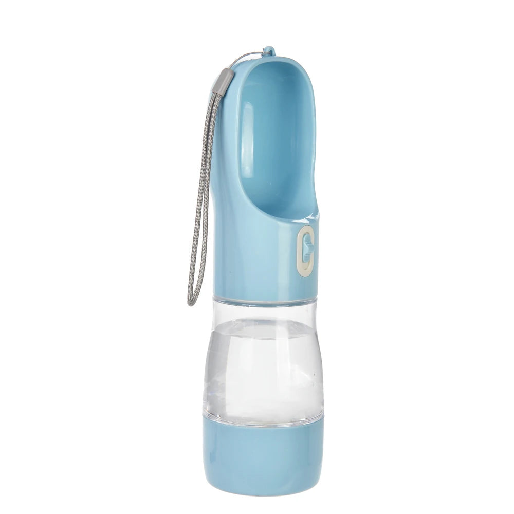PetTravel Duo Bottle – Portable Dog & Cat Water and Food Feeder