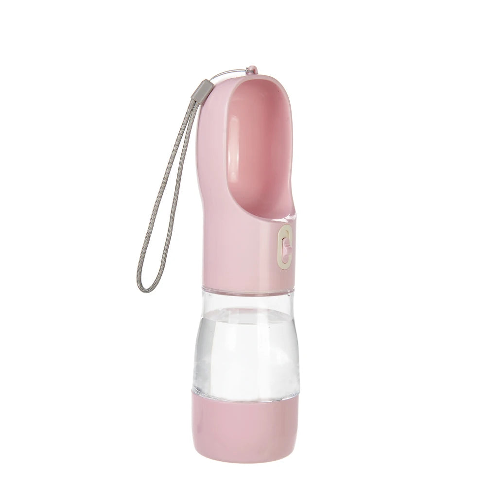 PetTravel Duo Bottle – Portable Dog & Cat Water and Food Feeder