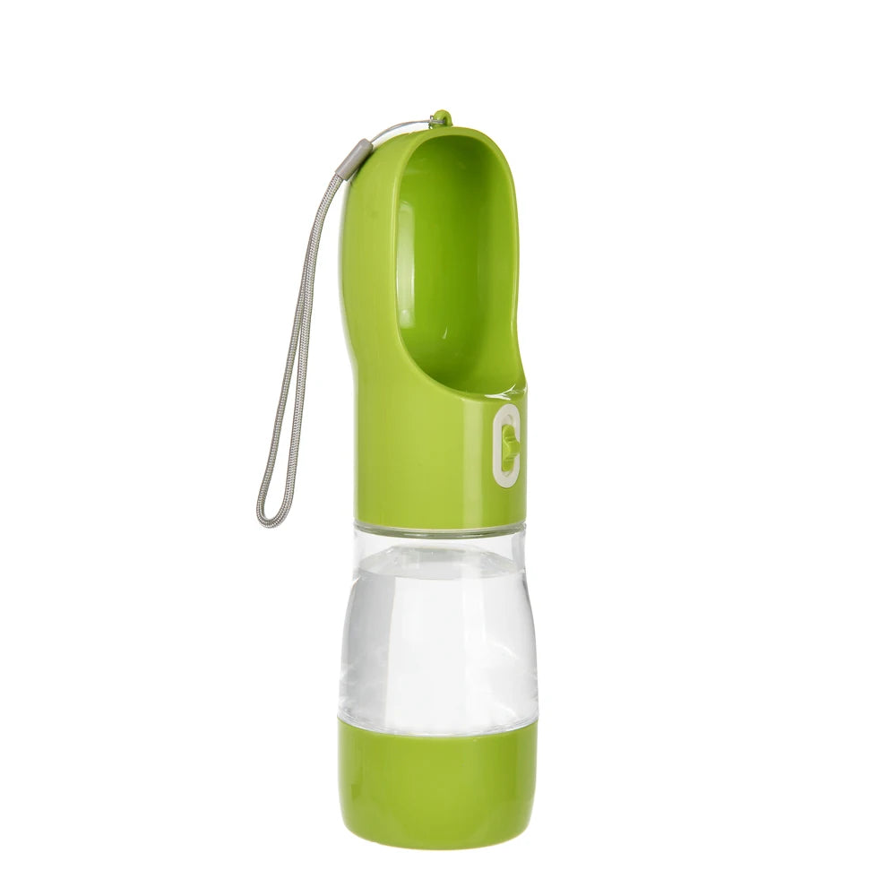 PetTravel Duo Bottle – Portable Dog & Cat Water and Food Feeder