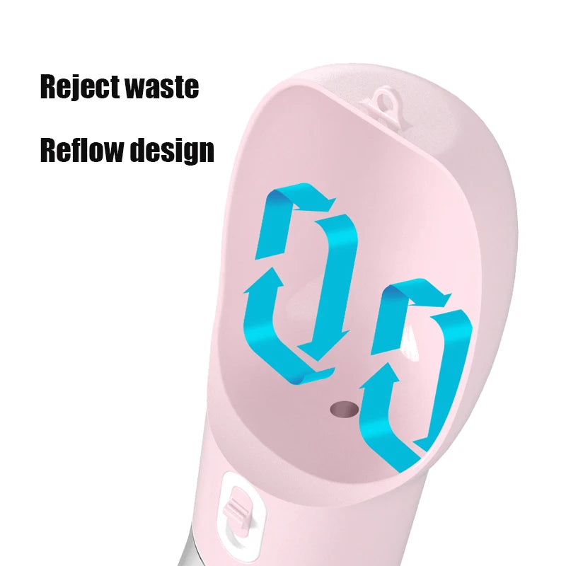 PetTravel Duo Bottle – Portable Dog & Cat Water and Food Feeder