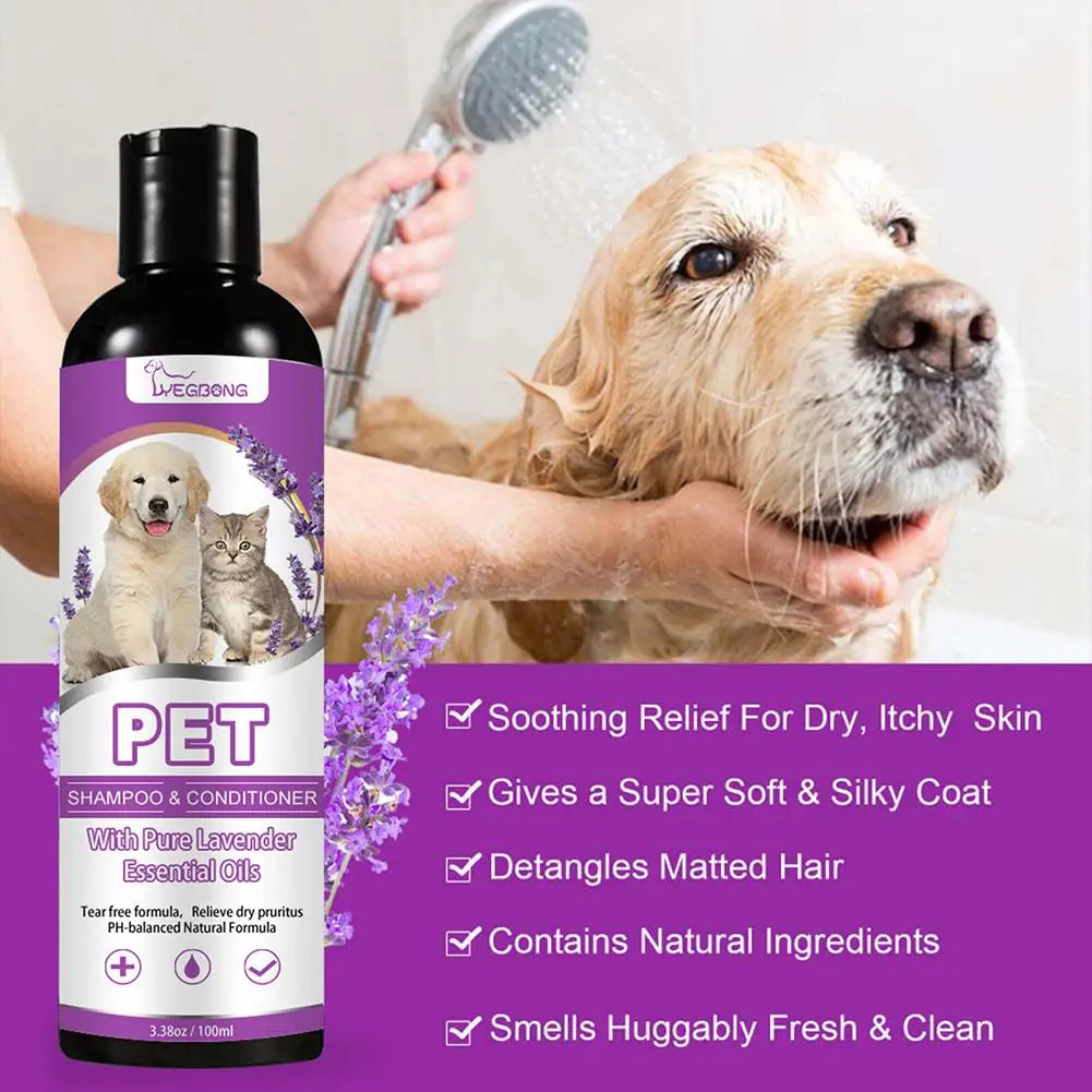 FurCare Calm Pet Shampoo – Gentle Anti-Itching Cleaning Bath Gel