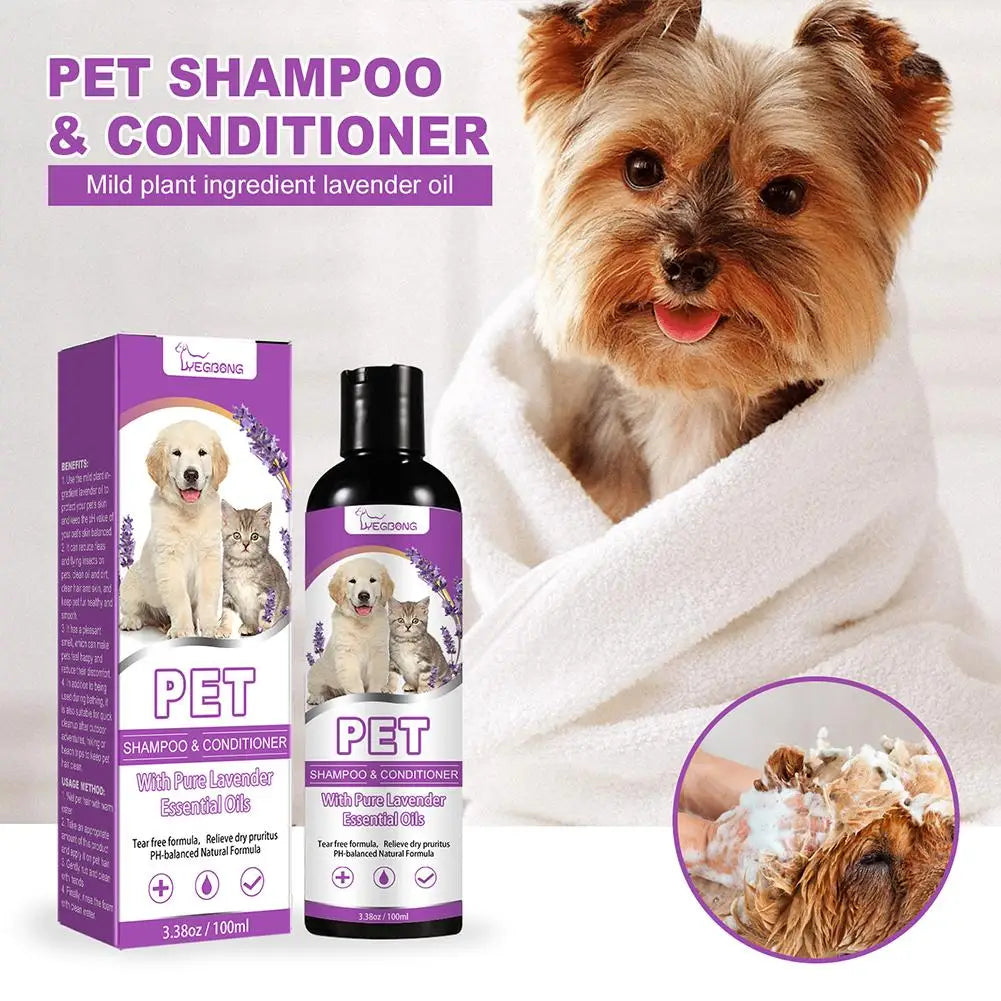 FurCare Calm Pet Shampoo – Gentle Anti-Itching Cleaning Bath Gel