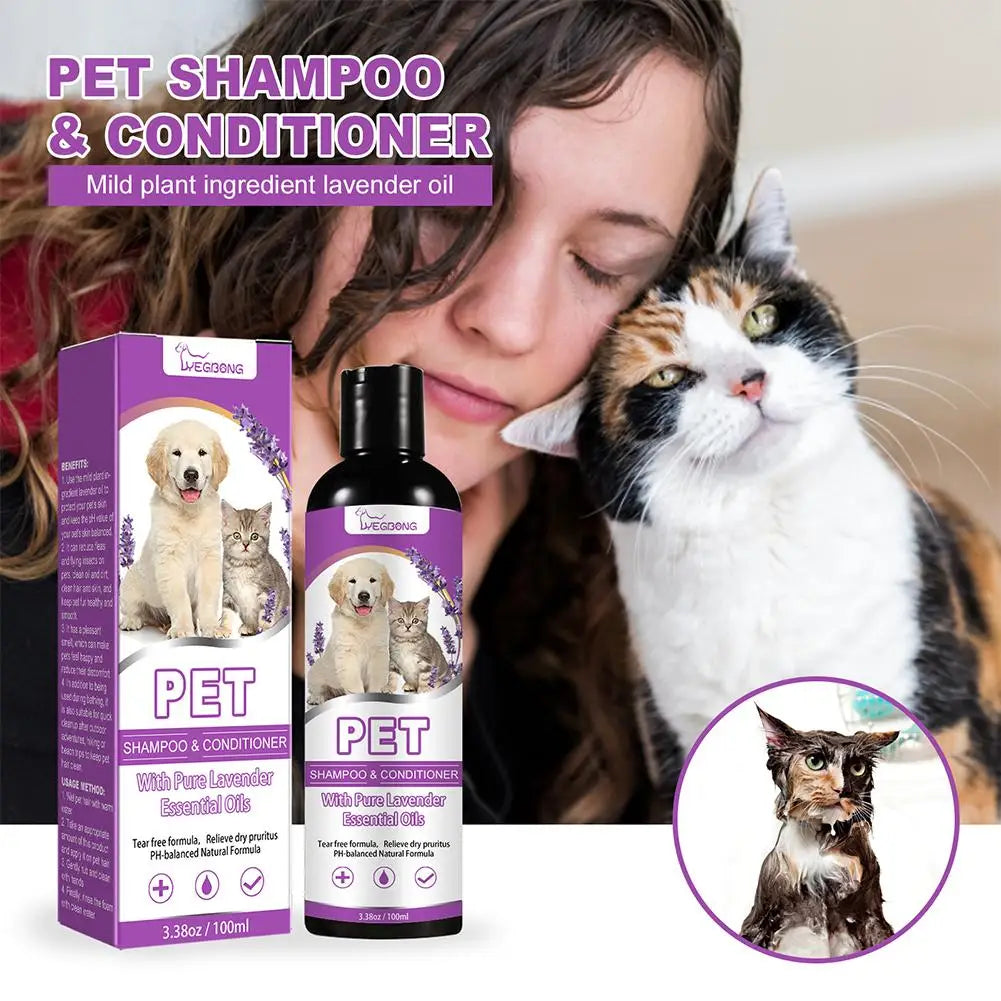 FurCare Calm Pet Shampoo – Gentle Anti-Itching Cleaning Bath Gel